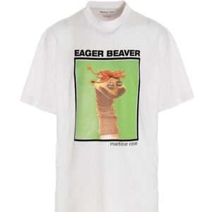 Martine Rose Eager Beaver Crewneck T-Shirt